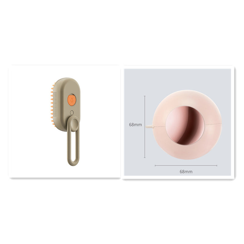 Cat Steam Brush Steamy Dog Brush 3 in 1 