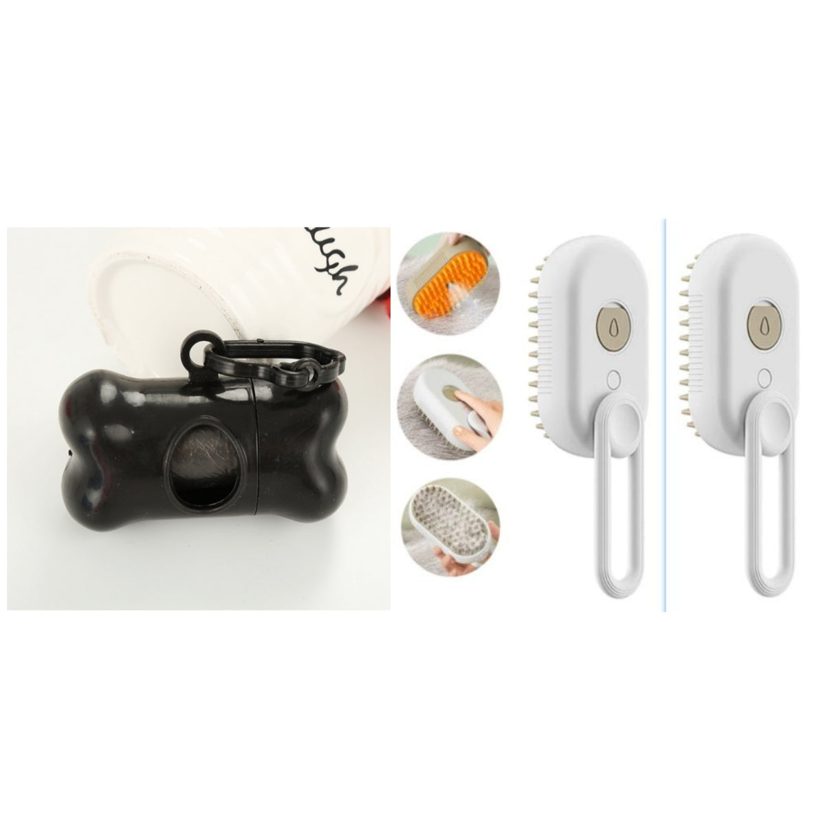 Cat Steam Brush Steamy Dog Brush 3 in 1 