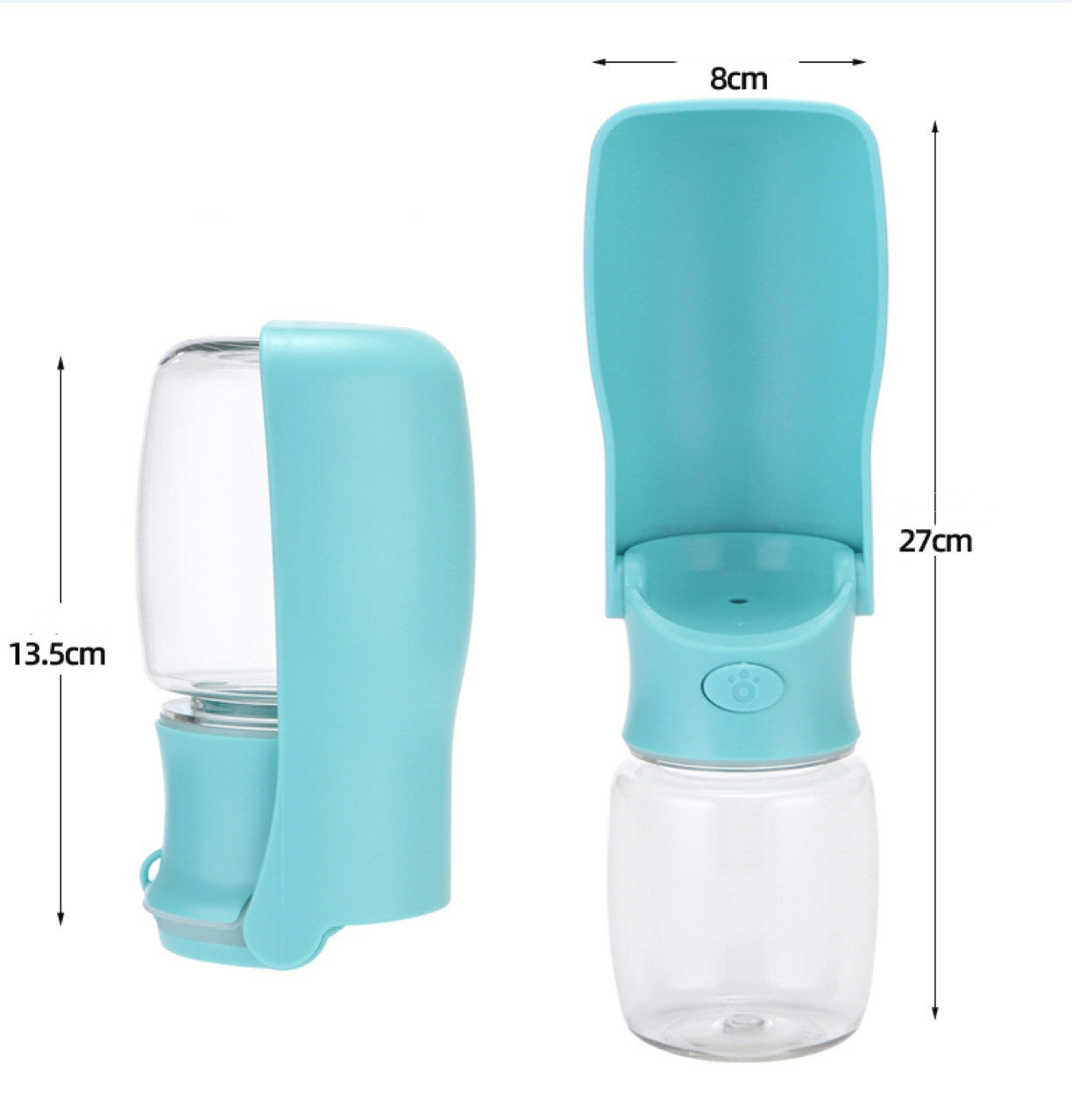 Portable Foldable Dog Water Bottle and Dispenser