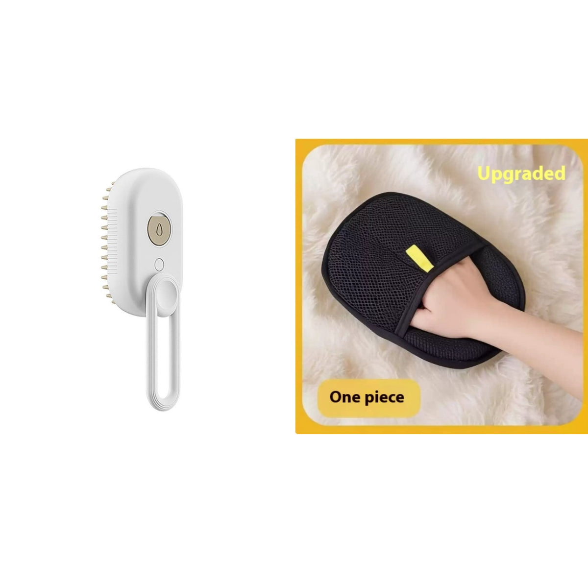 Cat Steam Brush Steamy Dog Brush 3 in 1 